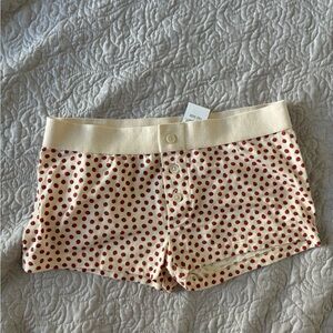 Brandy Melville strawberry boy shorts
